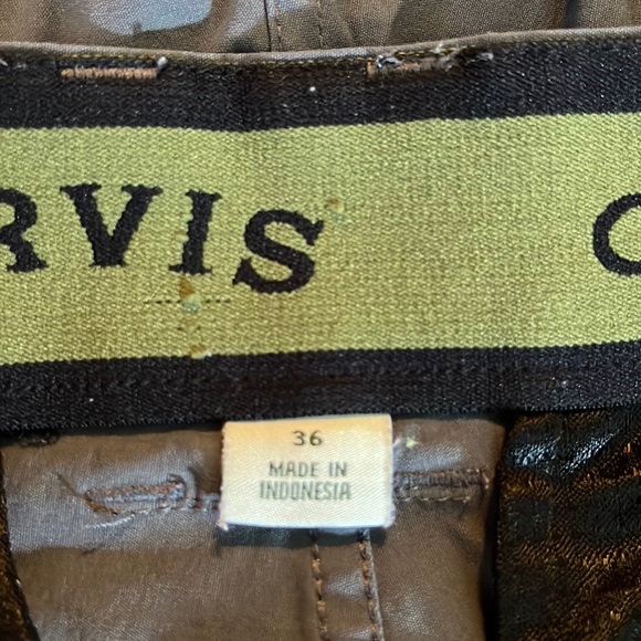 ORVIS Size 36 Tech Cargo Short Deep Gray Stretch Comfort Media Storage $59 NEW - Picture 7 of 16